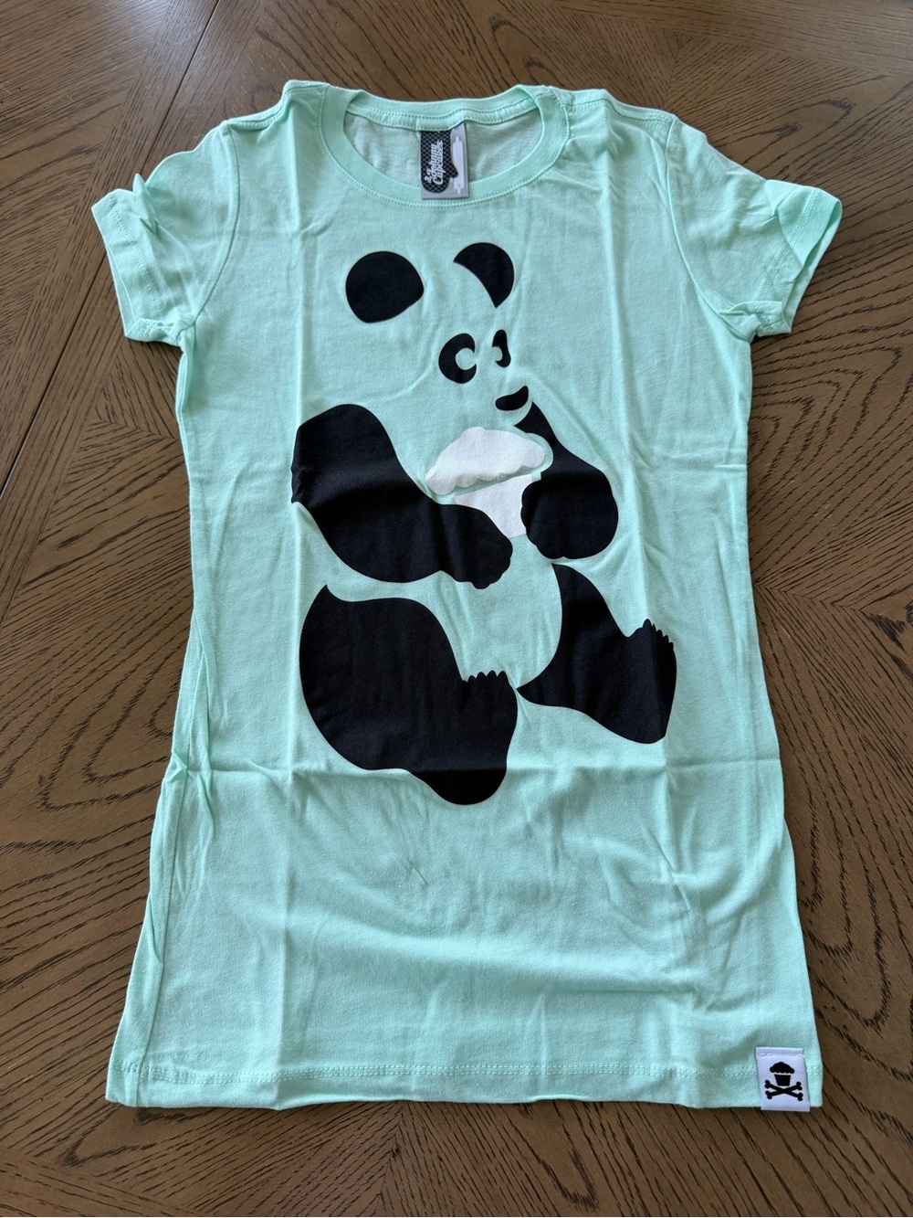 Women’s Johnny Cupcakes Mint Panda Tee